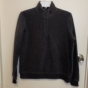 Cherokee pullover quarter zip gray grey